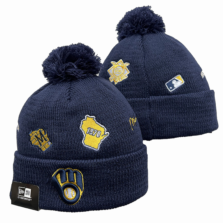 Milwaukee Brewers 2025 Knit Hats 003